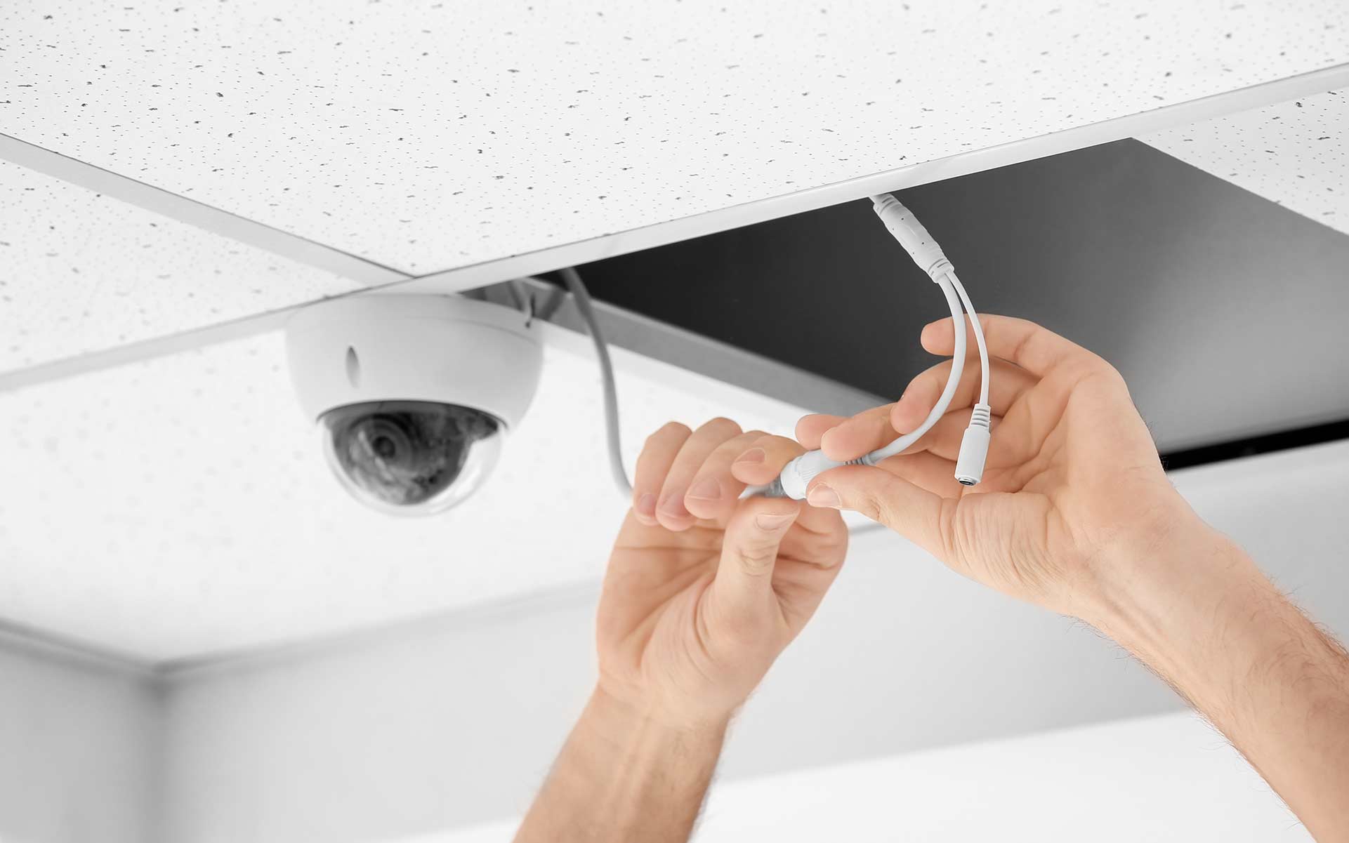 A2B Electrical's electricians can wire up CCTV cameras for properties in Lambeth North and the local area. 
